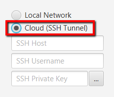 ssh tunnel aws