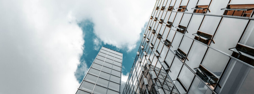 skyscraper in the clouds